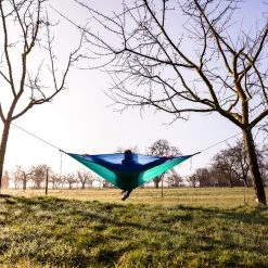 Nouveau ✔️ Amazonas Adventure Hamac, rouge/orange 🧨 -Meubles de camping Soldes amazonas adventure haengematte ice blue 4