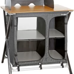 Coupon 🔔 Brunner Mercury Cross Square Cooker HWT Armoire de camping, gris 🛒
