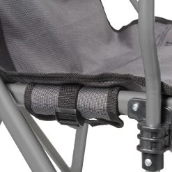 Meilleur prix 😀 Brunner Raptor Demtex Chaise, gris/noir 🔥 -Meubles de camping Soldes brunner raptor demtex stuhl grau schwarz 4 1