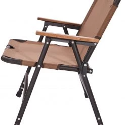 Remise 🎉 CAMPZ Chaise pliante en aluminium Sac bivouac, marron/noir ⌛ 8 Remise 🎉 CAMPZ Chaise pliante en aluminium Sac bivouac, marron/noir ⌛ -Meubles de camping Soldes campz aluminium folding chair double brown 3