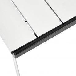 Meilleur prix ❤️ CAMPZ Table à roulettes en aluminium 120x80x70cm, gris ⭐ -Meubles de camping Soldes campz aluminium folding table 120x80x70cm grey black 4