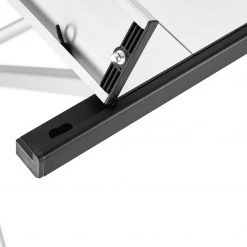 Meilleur prix ❤️ CAMPZ Table à roulettes en aluminium 120x80x70cm, gris ⭐ -Meubles de camping Soldes campz aluminium folding table 120x80x70cm grey black 5