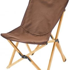 Coupon ⭐ CAMPZ Chaise pliante en bambou Ensemble avec revêtement et repose-pieds, marron 🌟 -Meubles de camping Soldes campz bamboo folding chair set with cover and footrest brown brown 3
