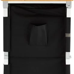 De gros 🛒 CAMPZ Bamboo Stand de cuisine Large, beige/noir 🌟 -Meubles de camping Soldes campz bamboo kitchen stand large black 4