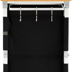 De gros 🛒 CAMPZ Bamboo Stand de cuisine Large, beige/noir 🌟 -Meubles de camping Soldes campz bamboo kitchen stand large black 5
