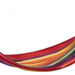 Meilleure affaire 😉 CAMPZ Hamac double en coton, Multicolore ⌛