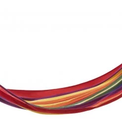 Budget 🔔 CAMPZ Hamac simple en coton, Multicolore 🎉