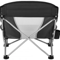 Nouveau ⌛ CAMPZ Chaise de plage Bas, noir/gris ✨ -Meubles de camping Soldes campz beach chair low black grey 4