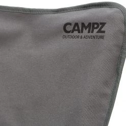 Budget 🌟 CAMPZ Chaise pliante en bois de hêtre, marron/gris 👏 -Meubles de camping Soldes campz beech wood folding chair blue brown 5