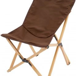 Promo 🤩 CAMPZ Ensemble de chaises pliantes en bois de hêtre avec revêtement, marron 🛒 -Meubles de camping Soldes campz beech wood folding chair brown brown 5