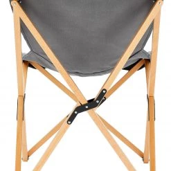 Les meilleures critiques de 😍 CAMPZ Chaise pliante en bois de hêtre XL, marron/gris 🛒 -Meubles de camping Soldes campz beech wood folding chair xl grey brown 3