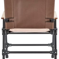 Coupon 🥰 CAMPZ Chaise pliante Aluminium Comfort L, marron/noir 😉 -Meubles de camping Soldes campz comfort aluminium faltstuhl l braun 4