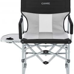 Meubles de camping Soldes -Meubles de camping Soldes campz compact directors chair black grey 2
