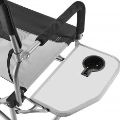 Meilleure affaire 🔥 CAMPZ Chaise de direction compacte, noir/gris ⭐ -Meubles de camping Soldes campz compact directors chair black grey 6