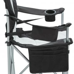 Promo 🔔 CAMPZ Chaise avec accoudoirs Deluxe, olive/gris 🎉 8 Promo 🔔 CAMPZ Chaise avec accoudoirs Deluxe, olive/gris 🎉 -Meubles de camping Soldes campz deluxe arm chair schwarz 3