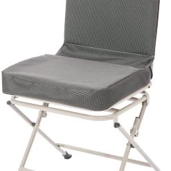 Bon marché 🛒 CAMPZ Chaise pivotante, gris 💯