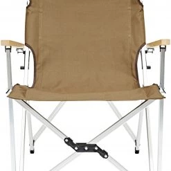 Nouveau ❤️ CAMPZ Chaise pliante en aluminium, marron 🔔 -Meubles de camping Soldes campz faltstuhl aluminium braun 3