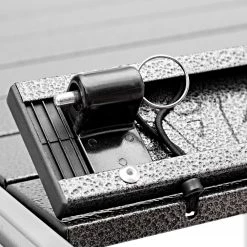 Coupon 😉 CAMPZ Table à roulettes en aluminium 107x70x70cm, gris ✨ -Meubles de camping Soldes campz falttisch aluminum 107x70x70cm schwarz grau 4