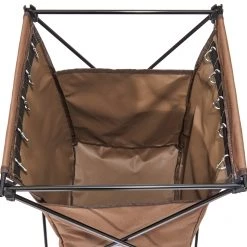 Vente flash 🥰 CAMPZ Armoire pliante, marron ⭐ -Meubles de camping Soldes campz folding cabinet brown 6