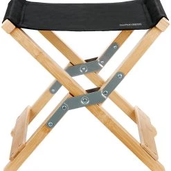 Meubles de camping Soldes -Meubles de camping Soldes campz lounger folding chair with detachable footrest black 2