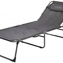 Top 10 👍 CAMPZ Chaise Longue Matelassée, noir 👏