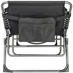 Top 10 👍 CAMPZ Chaise Longue Matelassée, noir 👏 -Meubles de camping Soldes campz padded lounger black 6