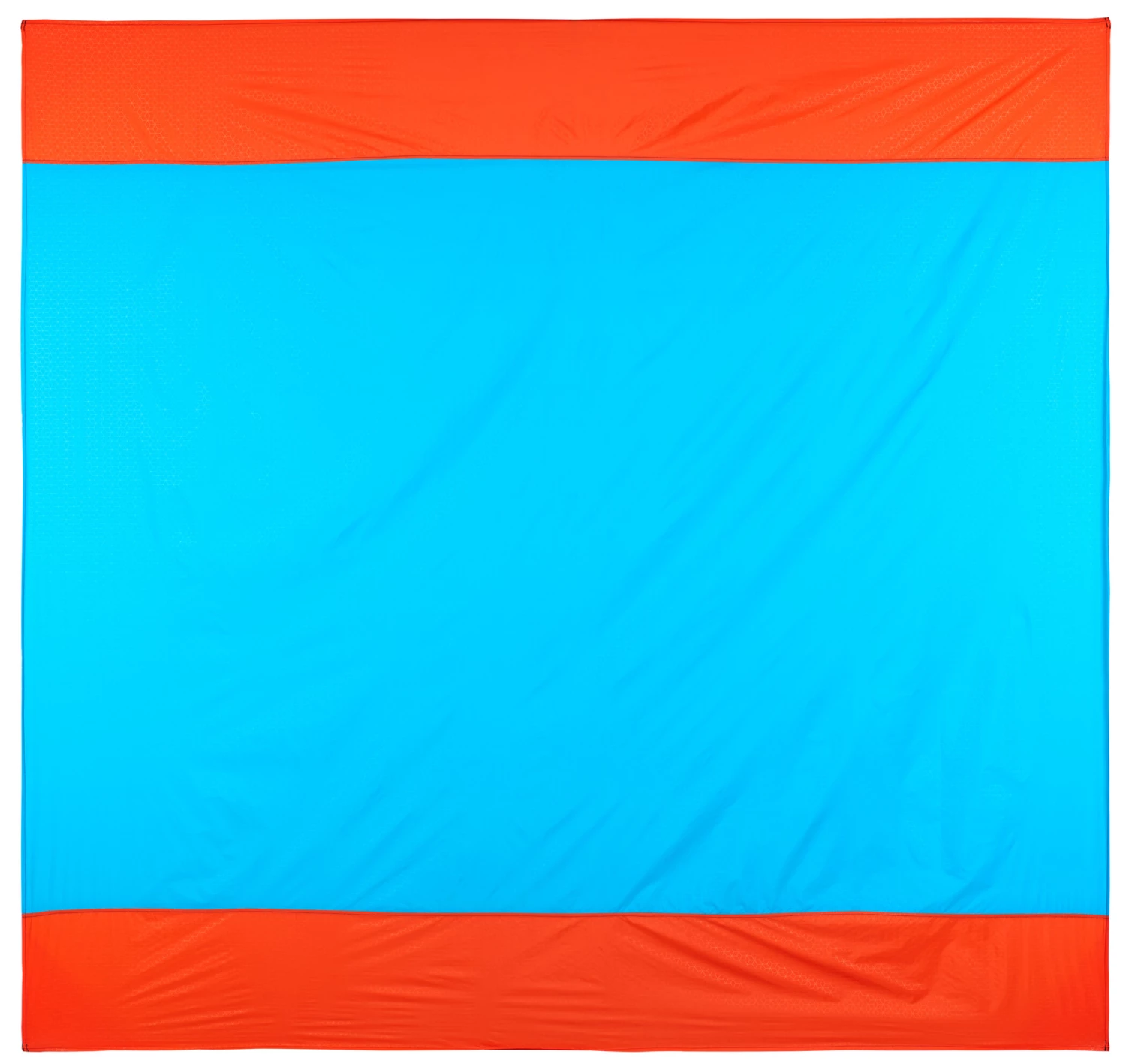 Remise 🎁 CAMPZ Picnic Blanket 210x200cm, turquoise/orange ✨ 1 Remise 🎁 CAMPZ Picnic Blanket 210x200cm, turquoise/orange ✨