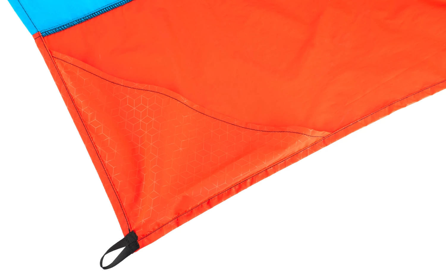 Remise 🎁 CAMPZ Picnic Blanket 210x200cm, turquoise/orange ✨ 2 Remise 🎁 CAMPZ Picnic Blanket 210x200cm, turquoise/orange ✨ – Image 2