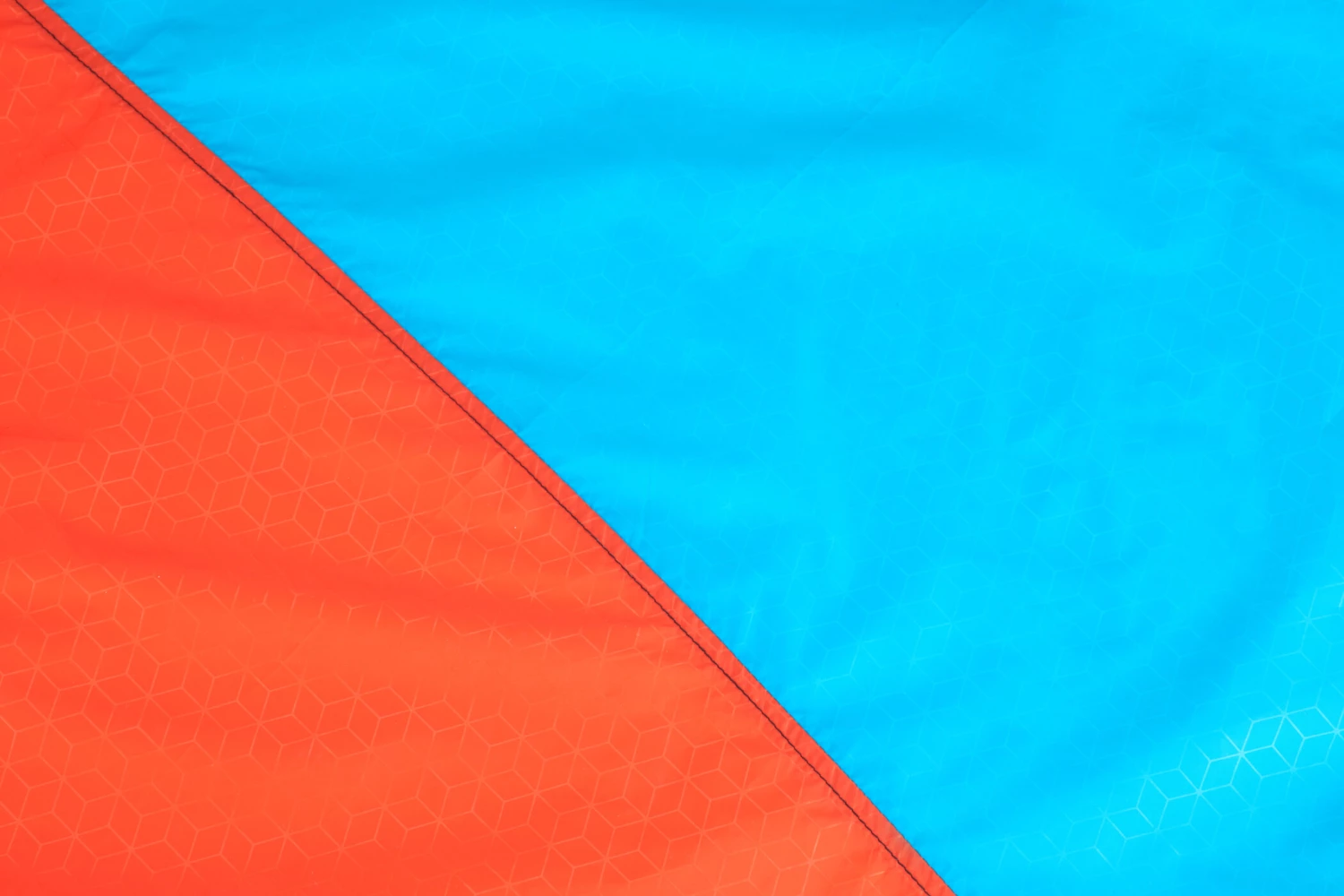 Remise 🎁 CAMPZ Picnic Blanket 210x200cm, turquoise/orange ✨ 4 Remise 🎁 CAMPZ Picnic Blanket 210x200cm, turquoise/orange ✨ – Image 4
