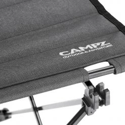 Vente flash 🧨 CAMPZ Table enroulable 55x42x40cm Ultra Light, noir/gris 🔔 -Meubles de camping Soldes campz rolltisch 55x42x40cm ultraleicht schwarz grau 3