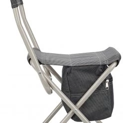 Promo 🤩 CAMPZ Chaise pliante avec rangement, gris 😍 -Meubles de camping Soldes campz storage faltstuhl anthrazit 3