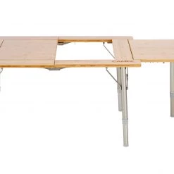 Meilleure vente 🔔 CAMPZ Utility Table en bambou 51x78x40, marron 👏 -Meubles de camping Soldes campz utility bamboo table 51x78x40 brown 4