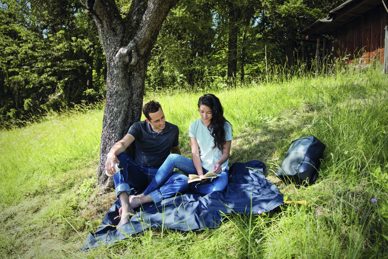 Sortie 🤩 Cocoon Picnic/Outdoor/Festival Couverture de survie 1000mm, bleu ✨ 3 Sortie 🤩 Cocoon Picnic/Outdoor/Festival Couverture de survie 1000mm, bleu ✨ – Image 3