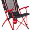 Nouveau ❤️ Coleman Bungee Chaise Festival Collection, noir/rouge ⭐