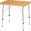 Offres 😉 Easy Camp Menton Table, marron/gris 🎁