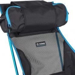 Meilleur prix ✔️ Helinox Chaise de plage, noir/gris 🛒 -Meubles de camping Soldes helinox beach chair black cyan blue 3