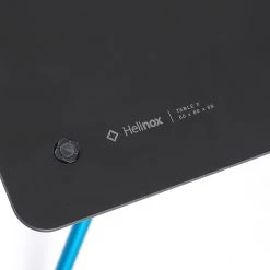 Meilleure vente 🌟 Helinox Café Table, bleu/noir 🥰 -Meubles de camping Soldes helinox cafe table black cyan blue 3