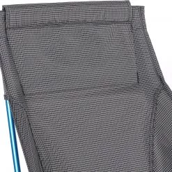 Coupon 💯 Helinox Chair Zero High Back, noir/blanc ⭐ -Meubles de camping Soldes helinox chair zero high back black cyan blue 3 1