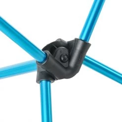 Coupon 💯 Helinox Chair Zero High Back, noir/blanc ⭐ -Meubles de camping Soldes helinox chair zero high back black cyan blue 4 1