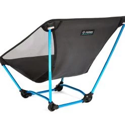 Meilleure vente 🌟 Helinox Ground Chaise, noir/turquoise 🧨 10 Meilleure vente 🌟 Helinox Ground Chaise, noir/turquoise 🧨 -Meubles de camping Soldes helinox ground chair black blue 5