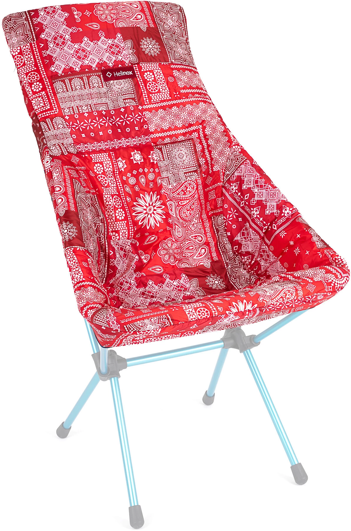 Remise 🔔 Helinox Chauffe-siège matelassé pour Chaise Sunset/Beach, rouge/gris 💯 2 Remise 🔔 Helinox Chauffe-siège matelassé pour Chaise Sunset/Beach, rouge/gris 💯 – Image 2