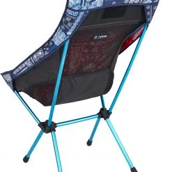 Remise 🔔 Helinox Chauffe-siège matelassé pour Chaise Sunset/Beach, rouge/gris 💯 8 Remise 🔔 Helinox Chauffe-siège matelassé pour Chaise Sunset/Beach, rouge/gris 💯 -Meubles de camping Soldes helinox quilted seat warmer for sunset beach chair blue bandanna red bandanna 3 2