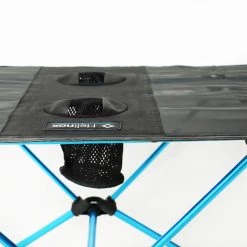 Le moins cher 👏 Helinox Table One, noir/bleu 🥰 -Meubles de camping Soldes helinox table one black blue 3