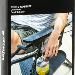 Meilleure vente 😉 Lafuma Mobilier support pour boissons pour Relax & Alu Cham/Low, gris 🎁 -Meubles de camping Soldes lafuma mobilier getraenkehalter fuer relax alu cham low anthracite 3