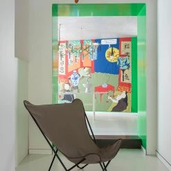 Tout neuf ⌛ Lafuma Mobilier Pop Up XL Chaise pliante Airlon + Uni, violet/noir 🎁 -Meubles de camping Soldes lafuma mobilier pop up xl klappstuhl airlon uni gres 4