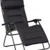 Coupon ❤️ Lafuma Mobilier RSX Clip AC Chaise Relax, noir ✨