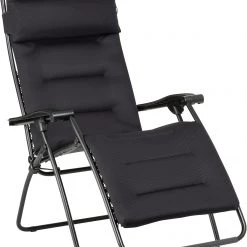 Coupon ❤️ Lafuma Mobilier RSX Clip AC Chaise Relax, noir ✨