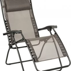 Promo ❤️ Lafuma Mobilier RSXA Clip Chaise longue Batyline, noir 🔔