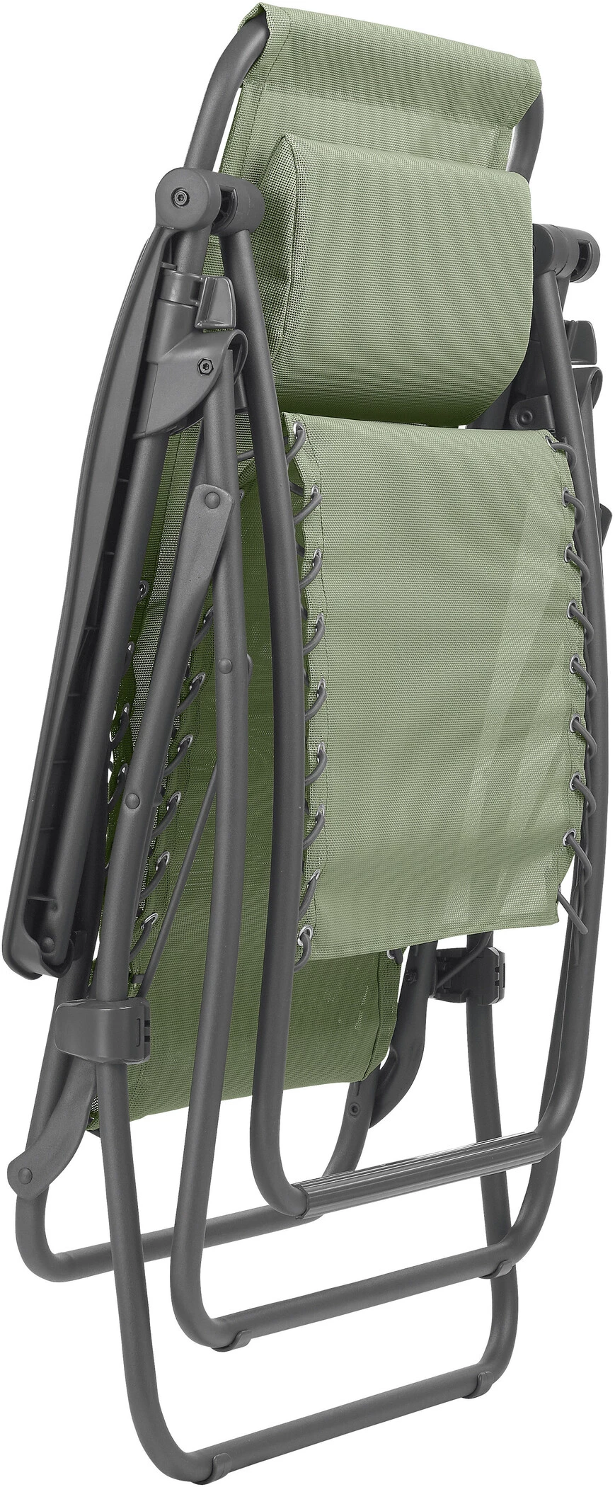 De gros 🔔 Lafuma Mobilier RSXA Chaise longue avec Cannage Phifertex, noir 🎉 2 De gros 🔔 Lafuma Mobilier RSXA Chaise longue avec Cannage Phifertex, noir 🎉 – Image 2