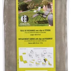 Promo ⌛ Lafuma Mobilier Spare Cover Set pour Futura Batyline, gris 💯